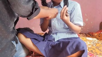 Desi Girl Gets Fucked By Her Boyfriend As Soon As She Gets Back From School
