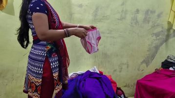 For A Thousand Rupees, The Young Maid Took Off Her Dress And Had Her Pussy Killed